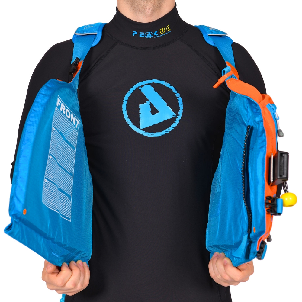 PEAK UK River Wrap PFD - Font Open