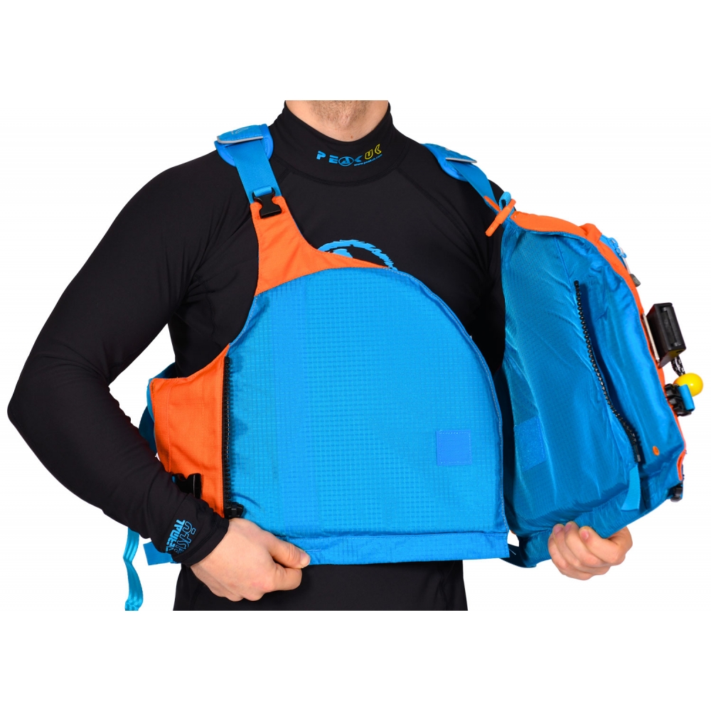 PEAK UK River Wrap PFD - Front Half Open