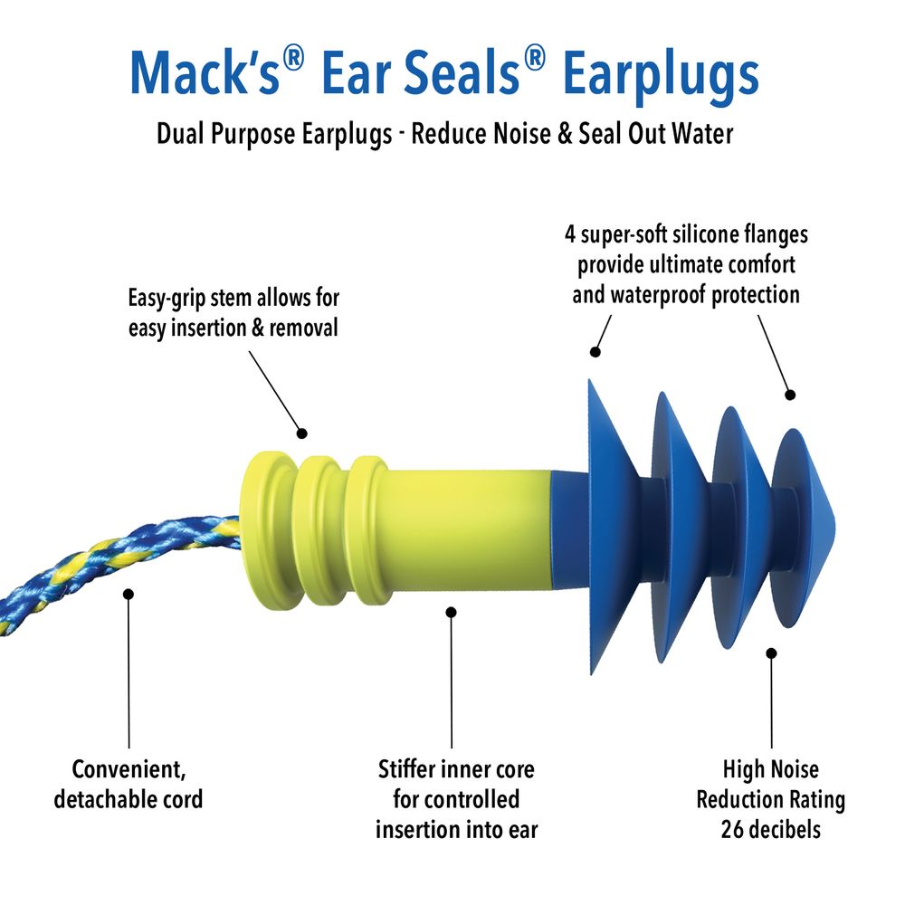 Macks Ear Seal Ear Plugs