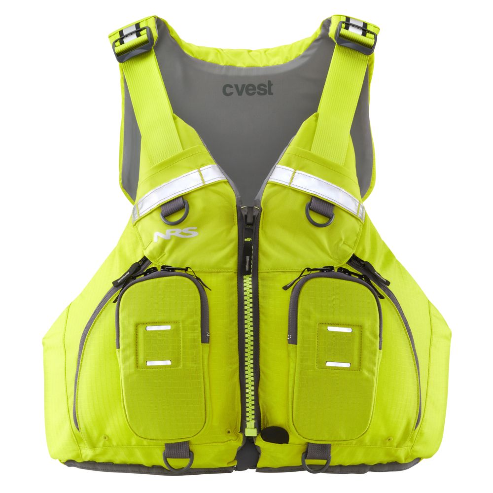 NRS cVest Mesh Back PFD (Lime Green, XS/M)
