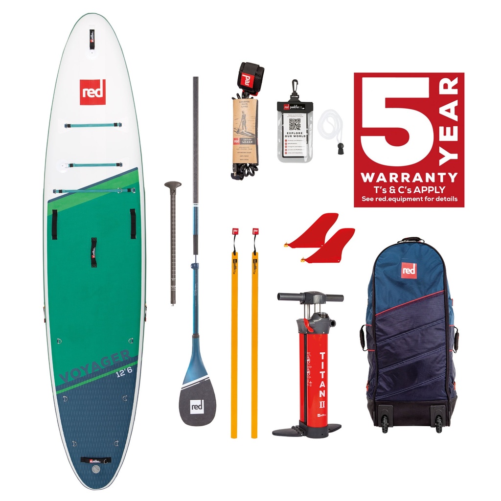 2022 Red Paddle Co 12'6&quot; Voyager Prime Package