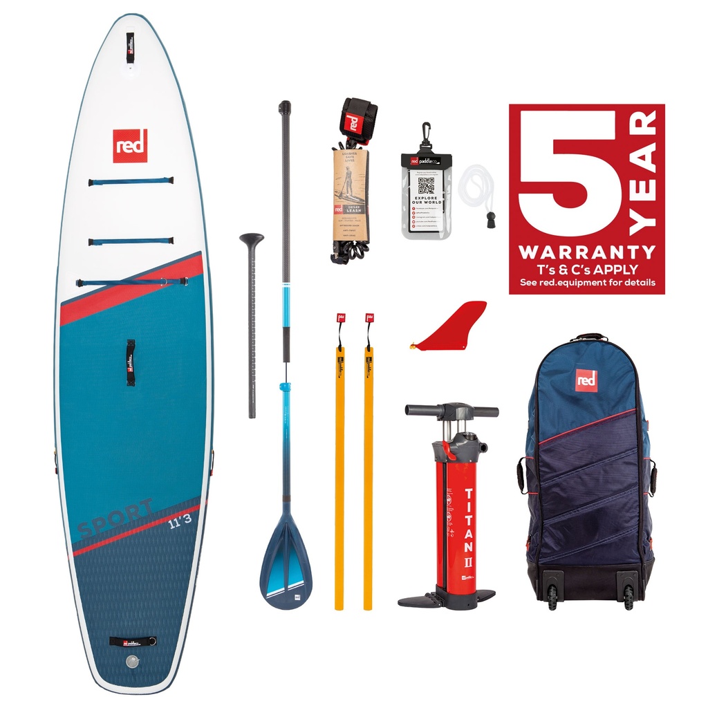 Red Paddle Co Sport 11'3 Hybrid Tough Package