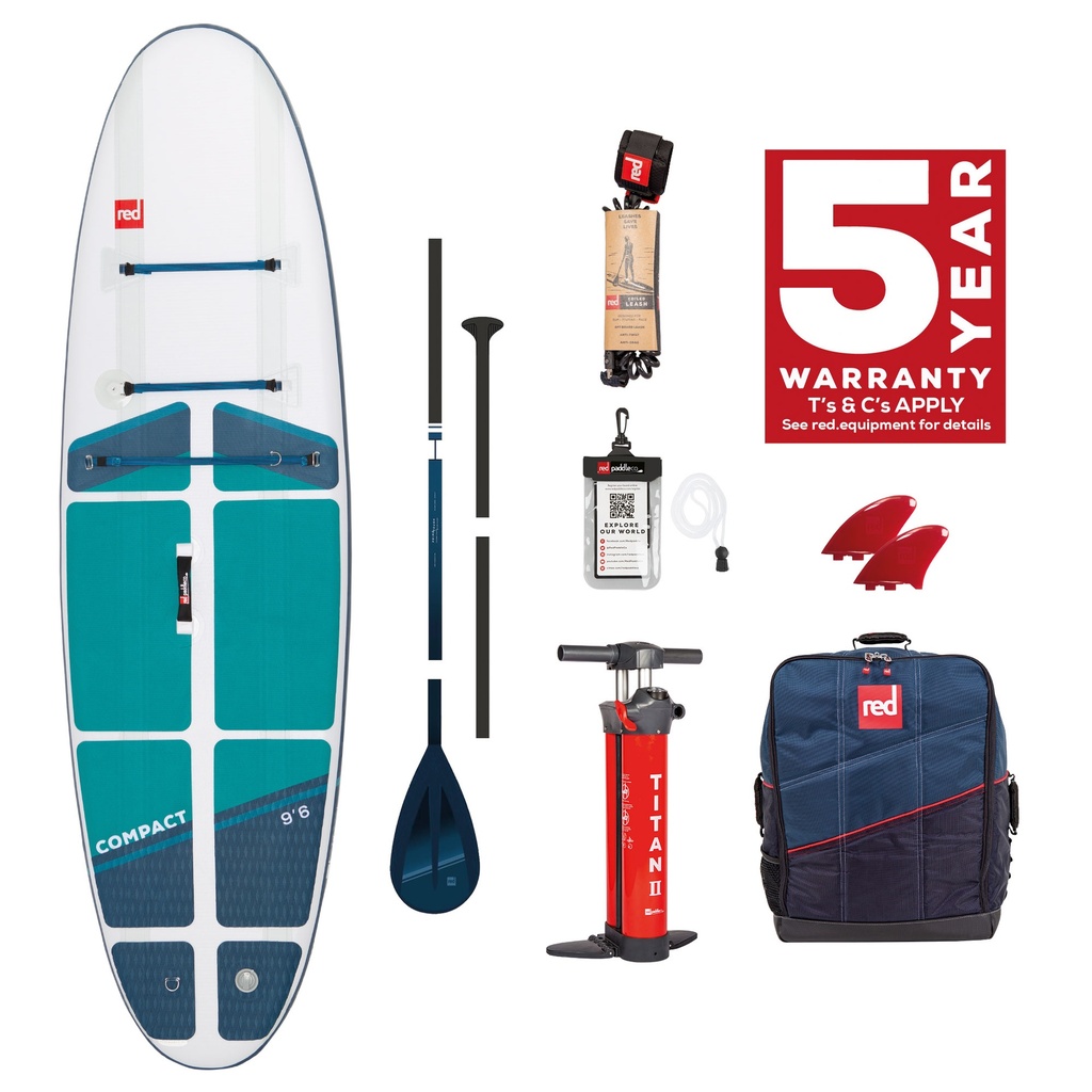 2022 Red Paddle Co 9'6 Compact Board Package