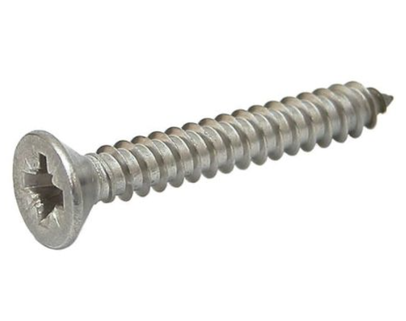 12 x 3/4 Pozi Self Tapping Screw CSK A2 S/S