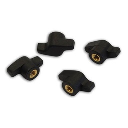 Pyranha Brass Centred Wingnuts